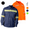 Camisa Drill con reflectivo