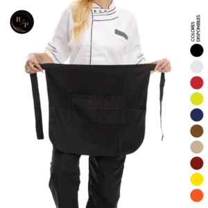 Delantal de cocina cinturilla